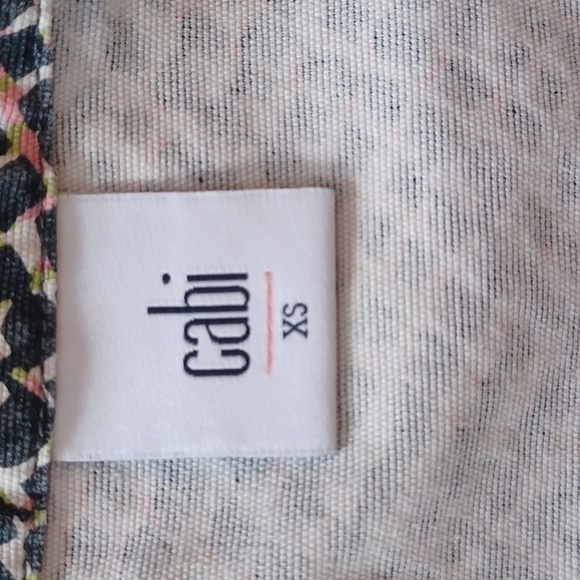 𝅺Cabi zip up casual jacket/ blazer? Size xs. Good  used condition,  no flaws. - Picture 8 of 12